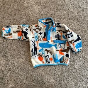 Patagonia Infant Fleece Pull-over; 6-12 M